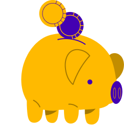 Pig Gold Money